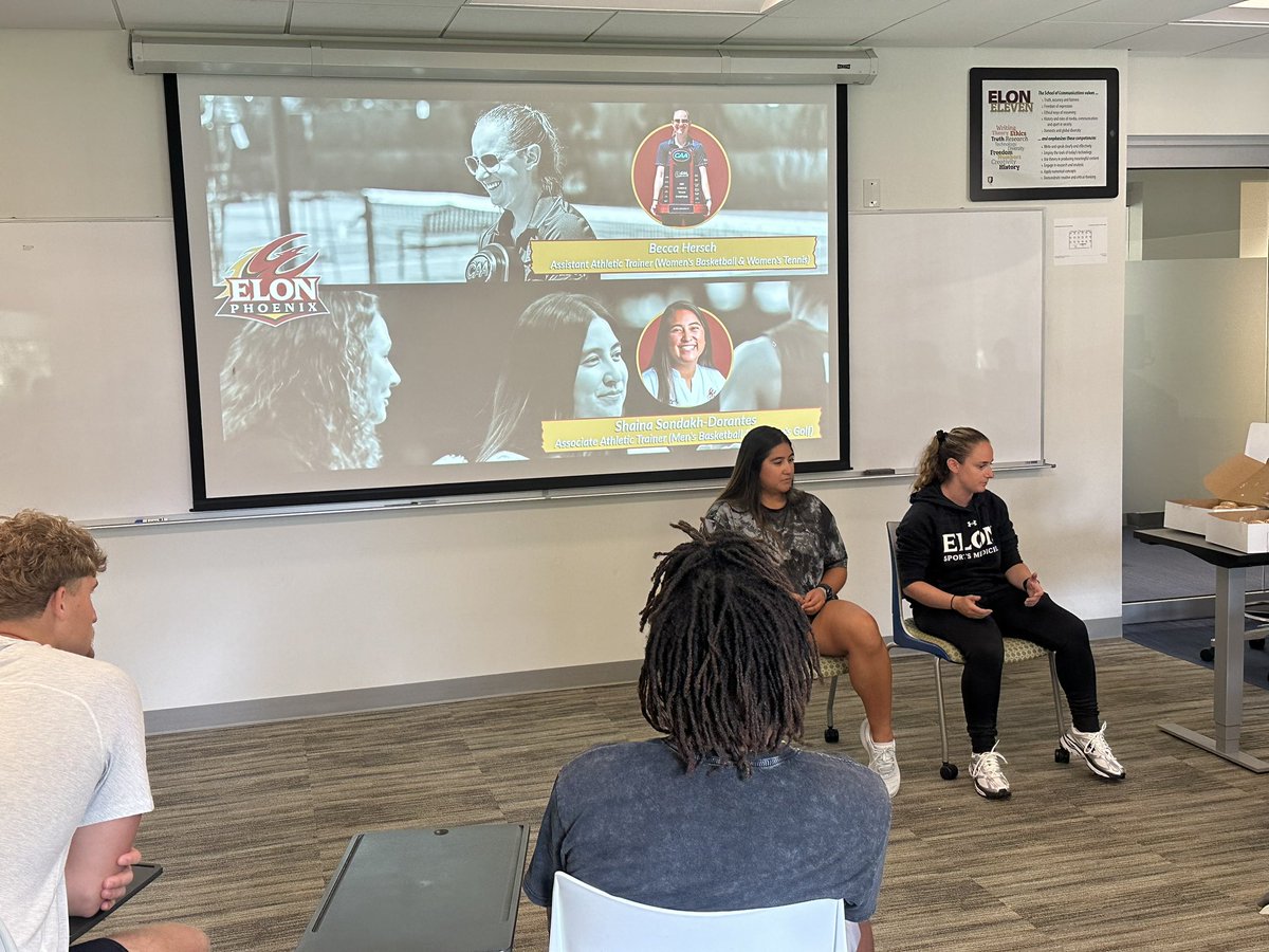 docwalk_'s tweet image. We had the heavy hitters the last two days to wrap up our Speaker Series for the AMS 2200 course.
Big thank you to @A_Mellette3, @callliehorn_4, @shainadatrainuh, & Becca Hersch for spending time with the students this week.