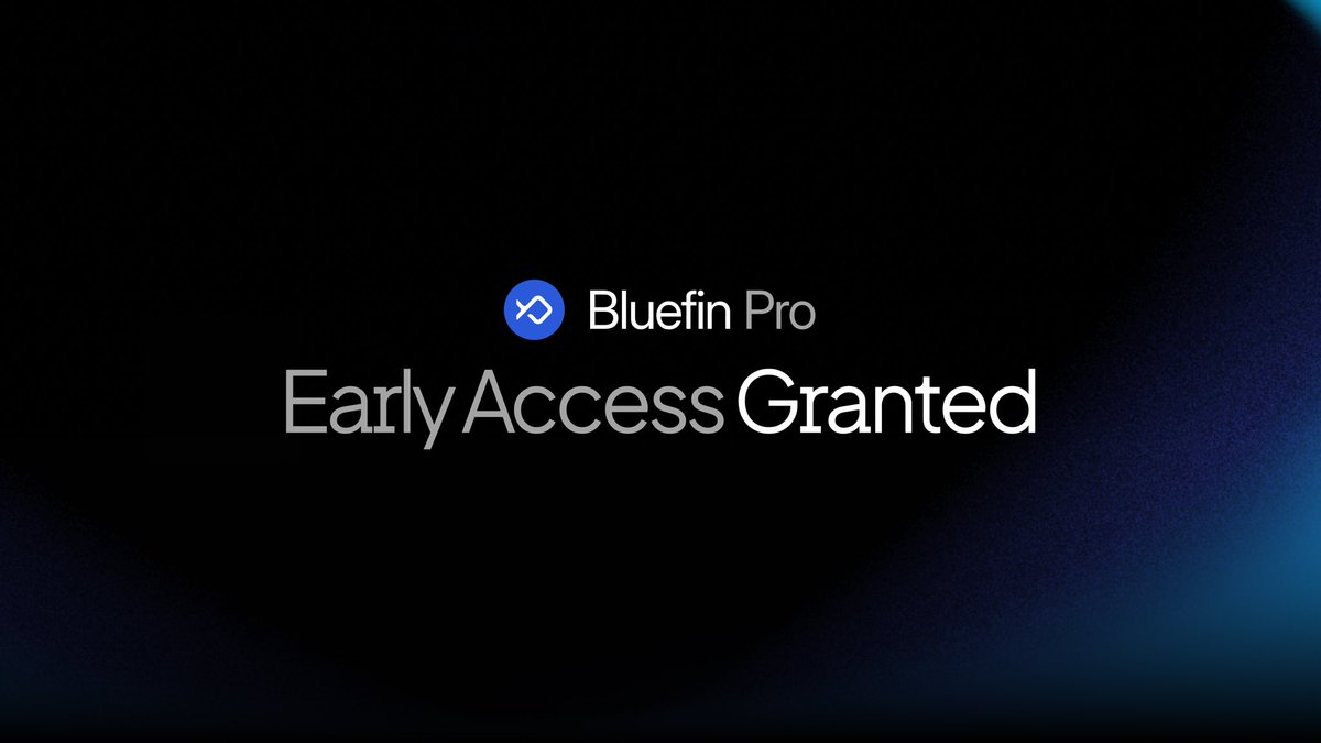bluefinapp's tweet image. Bluefin Pro is now open to all early access sign-ups!
Please share your experience and feedback here: bluefinfoundation.typeform.com/pro-feedback
Trade now: trade.bluefin.io/pro