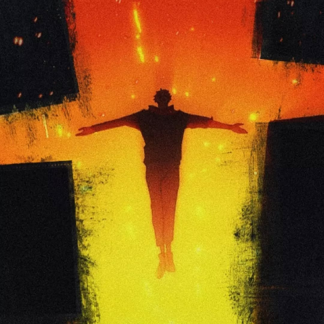 Miles__Miracle's tweet image. Made this scene from jujutsu kaisen in Minecraft style 😂, Jujutsu Kaisen x Minecraft.