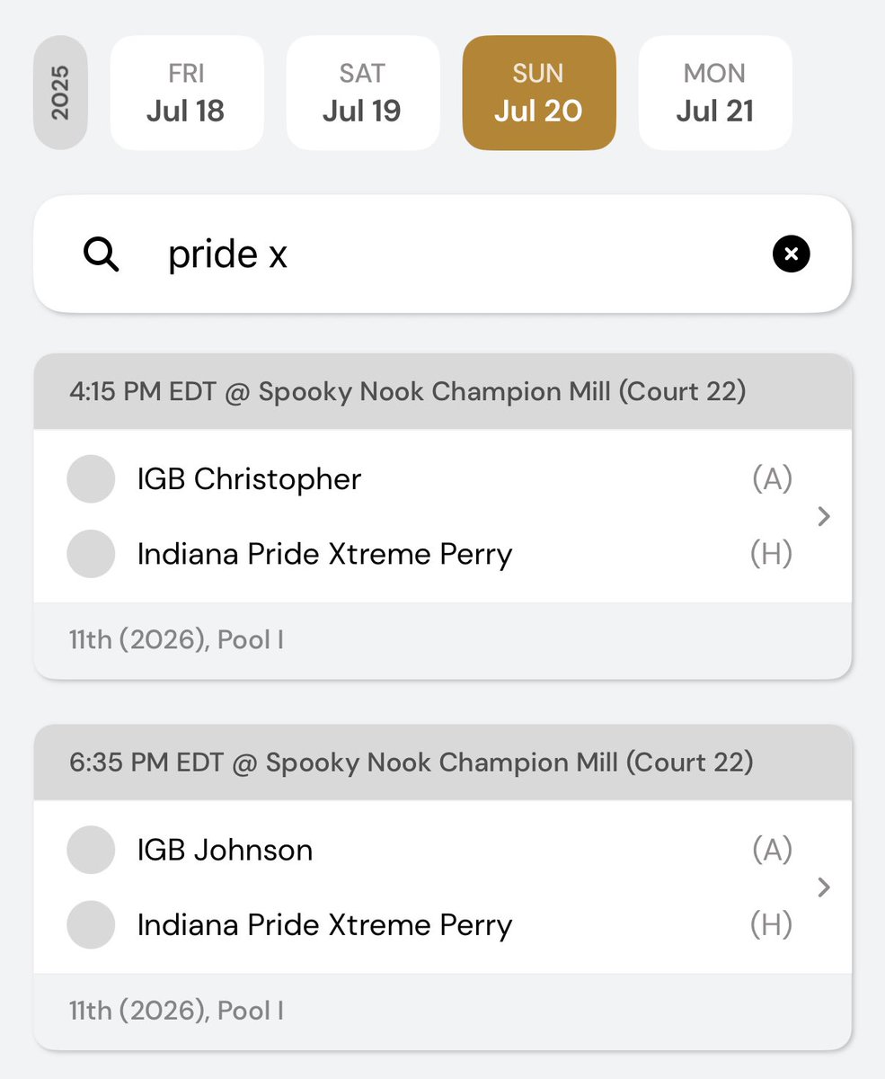 ruby__murrell's tweet image. Here’s my schedule for the first three days of The Finale in Hamilton, Ohio!