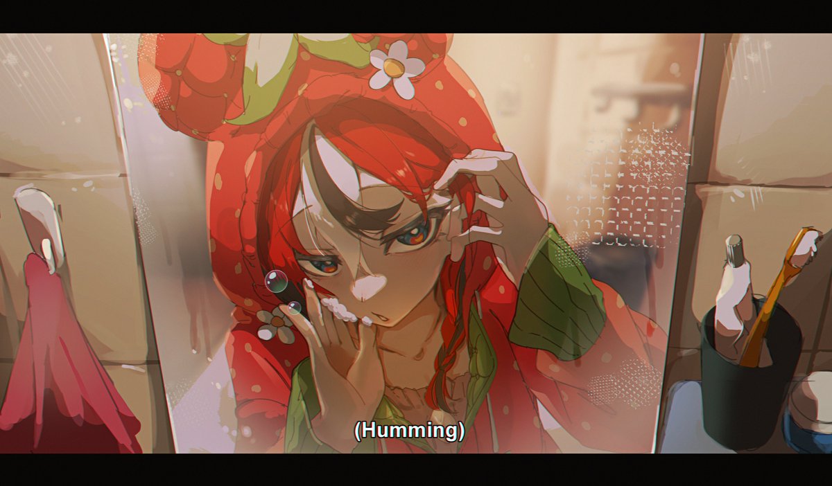 after eepy strawberry!!!🐀🍓 #BaelzBrush