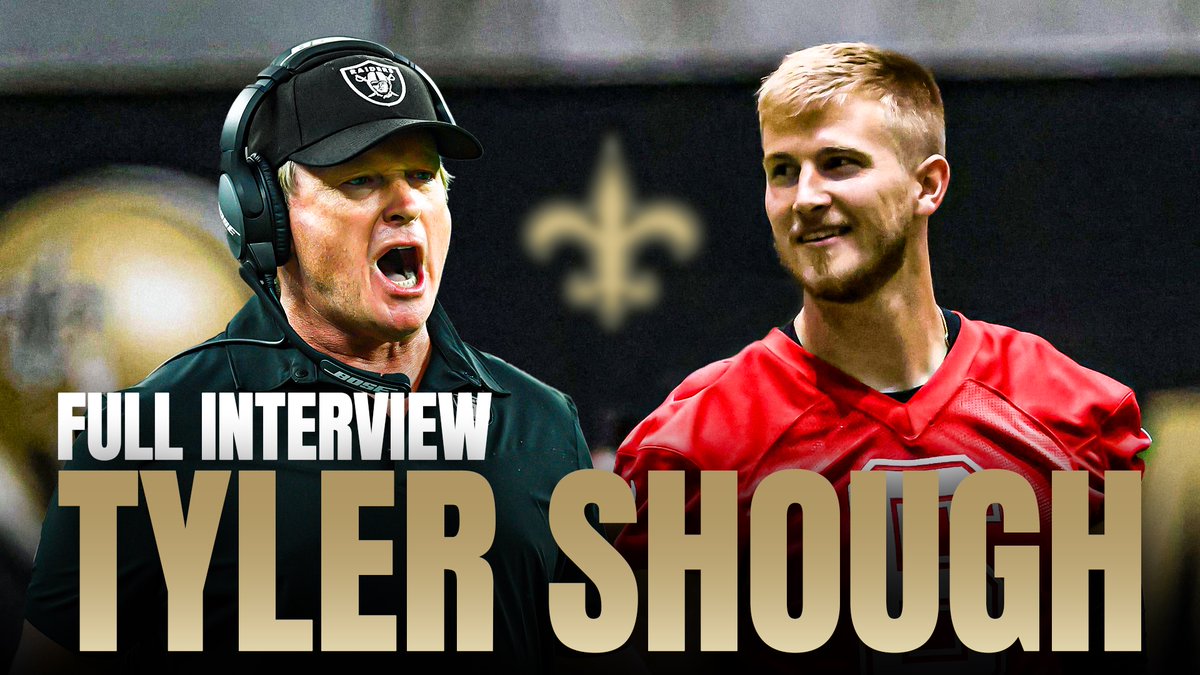 BarstoolGruden's tweet image. The Saints have found something special in Tyler Shough. I sat down with the new QB and you can see why they snatched him. Check out the interview and see for yourself.
FULL INTERVIEW: youtu.be/LHS82nSQZD4