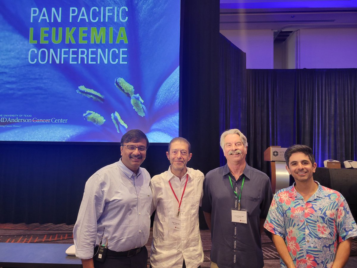 FadiHaddad_MD's tweet image. Happy & honored to join giants in Leukemia Care at the #PPLC25 meeting at #Maui
🔹Updates on the management of chronic & acute #leukemia
🔹Exciting strategies under development
🎯 Same goal 🟰 improve patient outcomes 🙏
@NitinJainMD @GCC_Cortes #leusm #CML