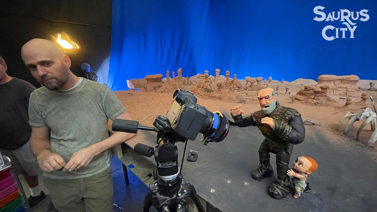 ANIMATIONWorld's tweet image. #SaurusCity - A #Stopmotion Tale of Knights, Dinosaurs, and Found Families: set in a dino-populated medieval world, director Nate Smith’s film follows a grizzled knight’s journey to understand the courage and love it takes to give a child up for adoption. bit.ly/44TNmZJ…