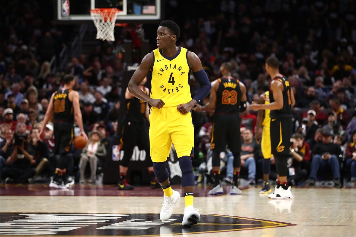 SleeperCleCavs's tweet image. Andy Quach from Sports Illustrated thinks the Cavs should sign Victor Oladipo
“…they should be using their two open roster spots to swing for the fences in hopes of adding somebody who can significantly raise their ceiling…Victor Oladipo could be that guy.”