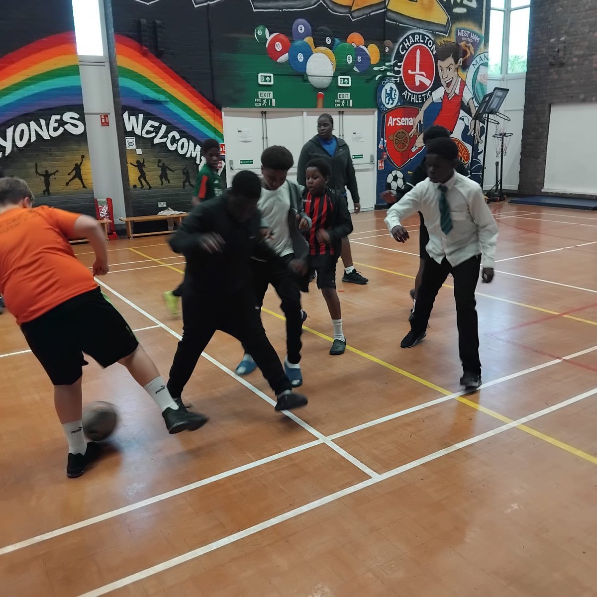 HawksmoorYouth's tweet image. Preparing for our Summer Competitions Who will win. 🥇 Learning new skills. Developing confidence and resilience whilst having fun with friends @YoungGreenwich Support @CAFCTrust and @JPFoundation