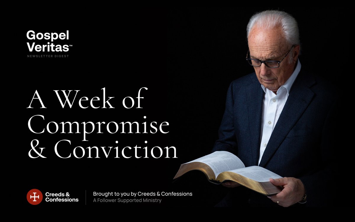 CreedConfession's tweet image. gospelveritas.substack.com/p/a-week-of-we…
This week we look back on the passing of John MacArthur, the comprise of the Gaines’, Candace Cameron Bure’s Marriage, Rock Wall Bibles review and more news you may have missed.
Support our ministry & sign up now to get our full weekly newsletter packed…