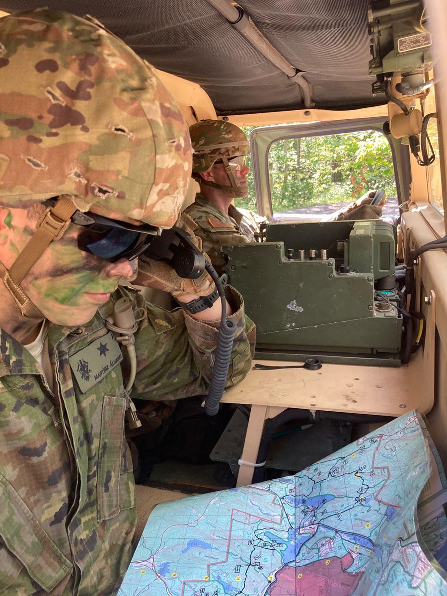 MADOC_ET's tweet image. Los alféreces de la Academia General Militar #AGM_ET se instruyen en la Academia Militar de West Point realizando el ejercicio Cadet Leader Development Training (CLDT)25.