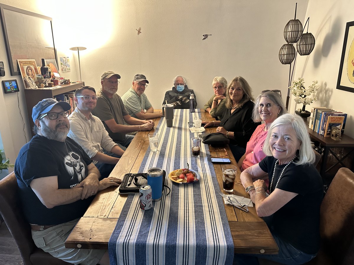 What a great conversation with leaders in Bandera County, Texas about the future of Texas' 21st Congressional District! Big thanks to Josh Greene for organizing. Now more than ever before, we must come together as community to support working families first.