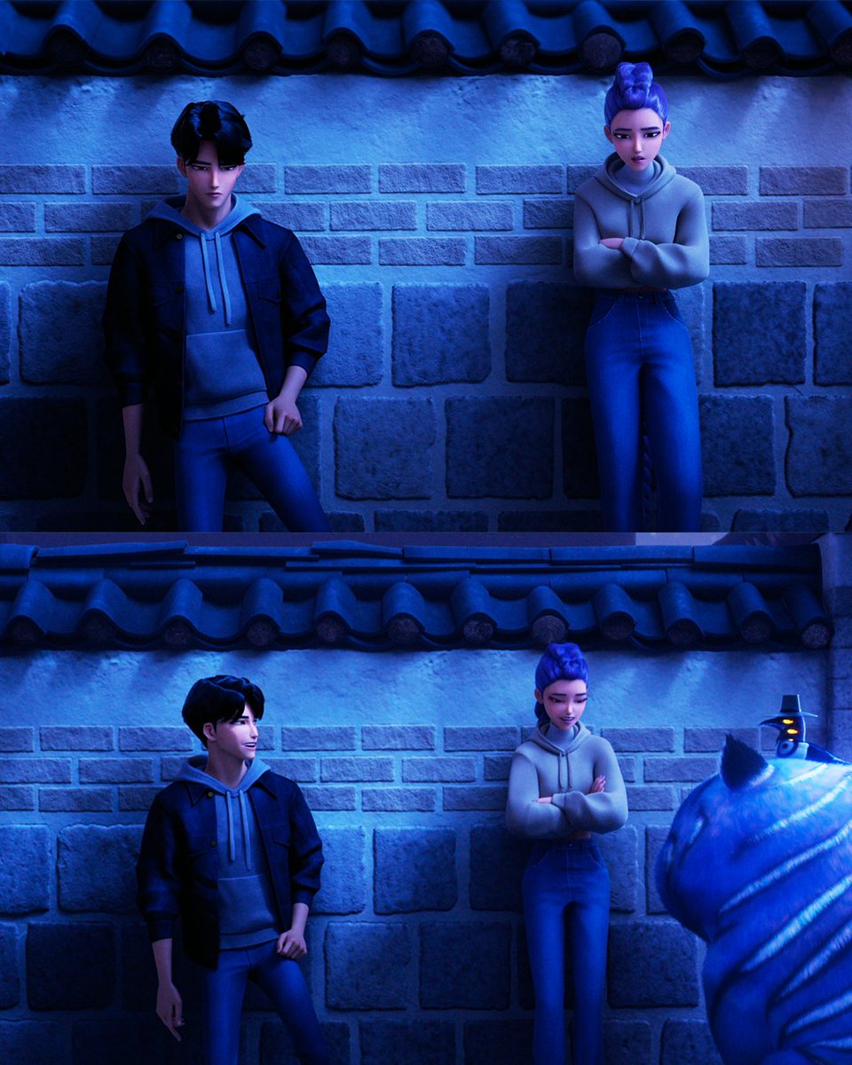 NetflixBrasil's tweet image. Combinando roupas? Na Coreia do Sul isso só pode significar uma coisa…
