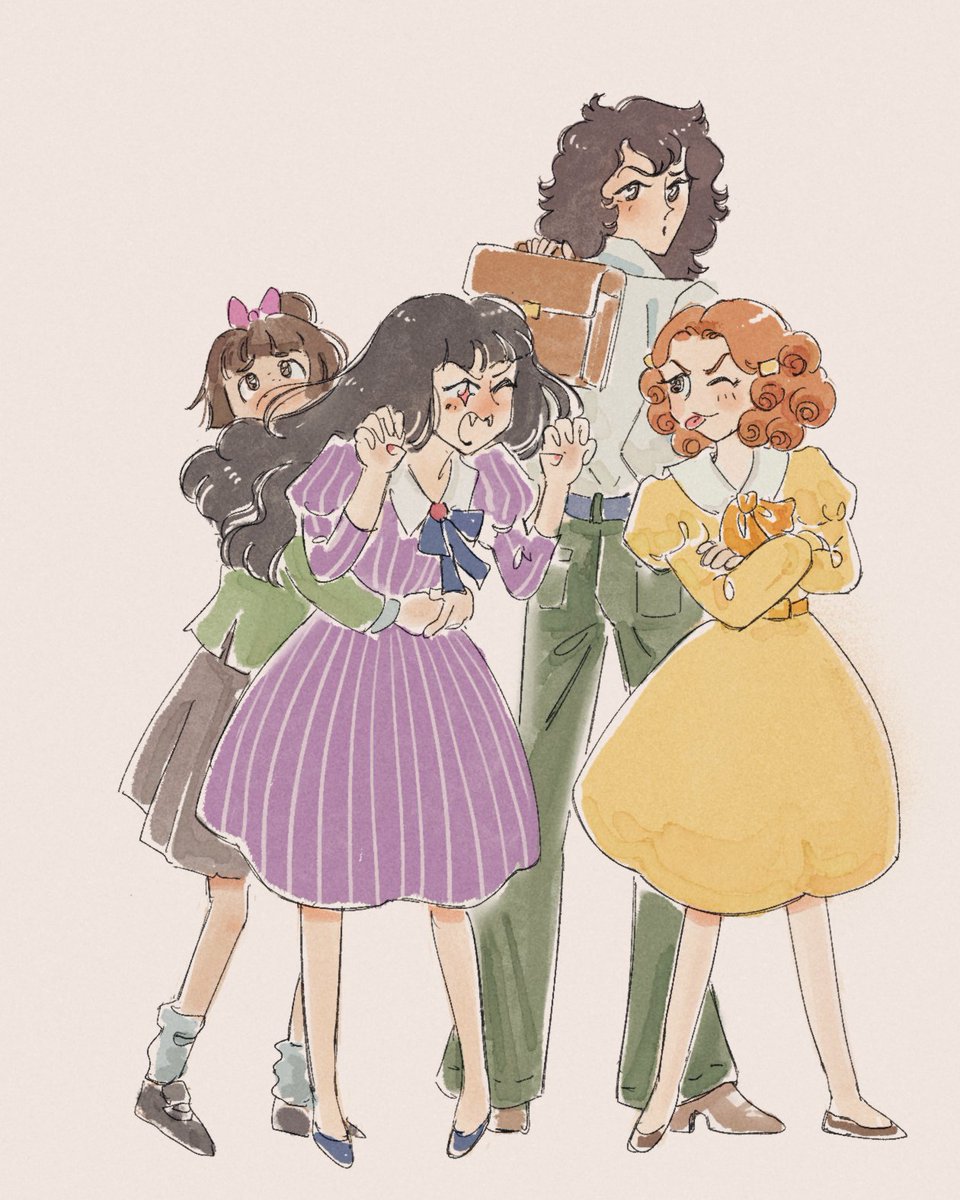 figchn's tweet image. Oniisama e... meets Tokimeki Tonight ...kind of ... #おにいさまへ。。。