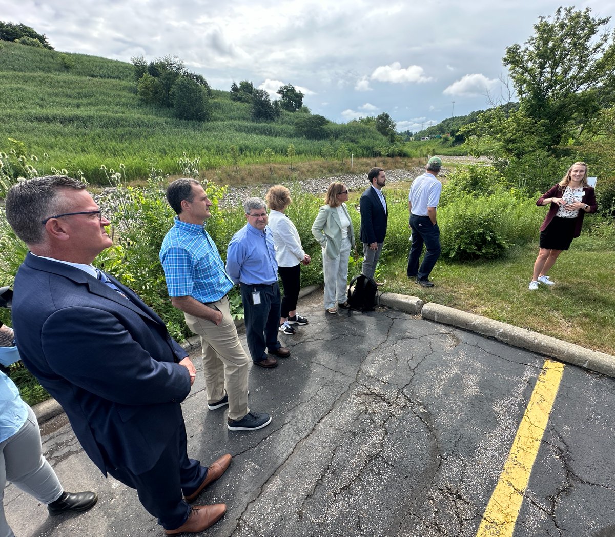 Ohio EPA (@ohioepa) on Twitter photo Director Logue was at the West Creek Stabilization Project’s ribbon-cutting and celebration, today. Funded by #OhioEPA and <a href="/EPA/">U.S. EPA</a>, the project prevents erosion, restores habitats, and improves the water quality of #WestCreek and the #CuyahogaRiver.
<a href="/OhioLakeErie/">Ohio Lake Erie Commission</a> <a href="/neorsd/">NE Ohio Regional Sewer District</a> Director Logue was at the West Creek Stabilization Project’s ribbon-cutting and celebration, today. Funded by #OhioEPA and <a href="/EPA/">U.S. EPA</a>, the project prevents erosion, restores habitats, and improves the water quality of #WestCreek and the #CuyahogaRiver.
<a href="/OhioLakeErie/">Ohio Lake Erie Commission</a> <a href="/neorsd/">NE Ohio Regional Sewer District</a>