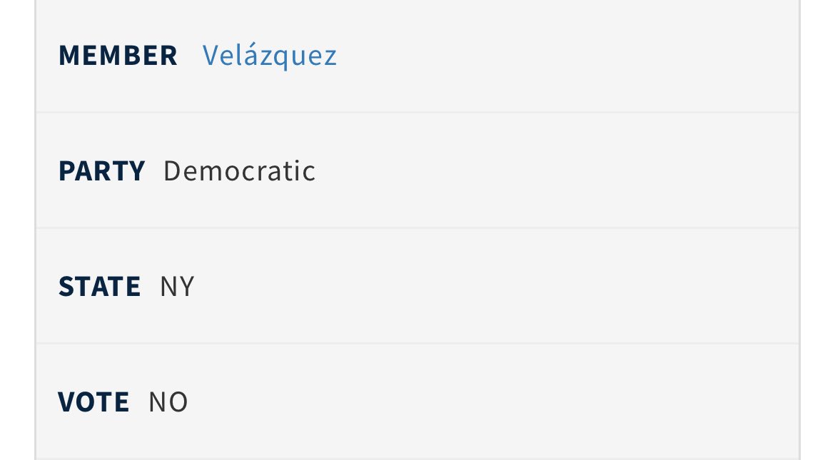 Sad to see Puerto Rican representatives choose loyalty to a gringo party over human life and solidarity with a people suffering genocide.

<a href="/AOC/">Alexandria Ocasio-Cortez</a> <a href="/NydiaVelazquez/">Rep. Nydia Velazquez</a>