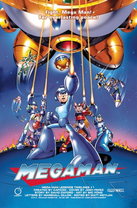 My Transformers people will love this <a href="/UdonEnt/">UDON Entertainment</a> Mega Man variant cover by <a href="/dyemooch/">ジョシュピザ先生</a>!