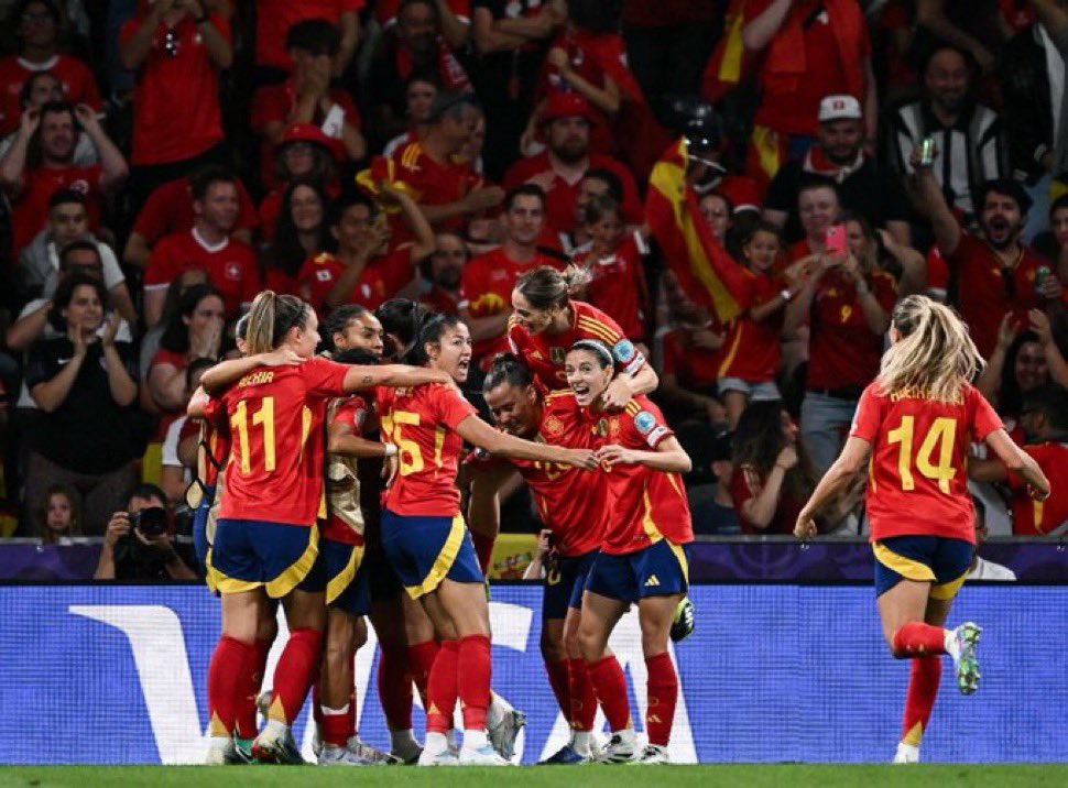 ¡ESPAÑA, a la SEMIFINAL! 🇪🇸

La Selección Española hace HISTORIA y termina con la maldición de los cuartos de final

Sois ENORMES ❤️