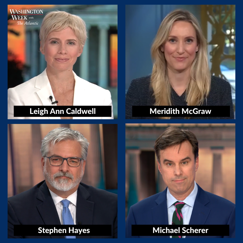 washingtonweek's tweet image. TONIGHT: @LACaldwellDC, @meridithmcgraw, @stephenfhayes and @michaelscherer join moderator @JeffreyGoldberg to discuss President Donald Trump's handling of the Jeffrey Epstein files and the potential consequences for his presidency and movement.
Watch at 8/7c on @PBS