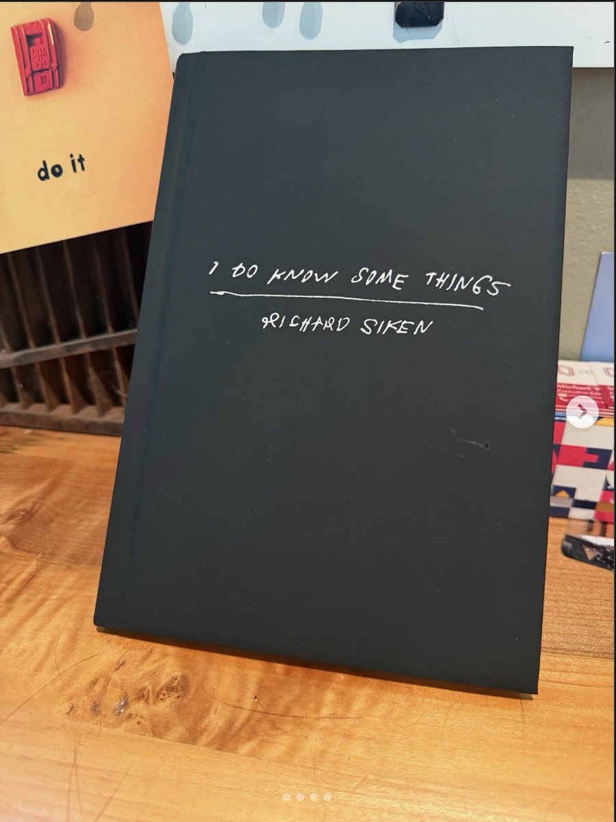 richardsiken's tweet image. My editor got his copy. Mine hasn't arrived yet. They're being shipped to the bookstores and distributors now, to sit in their back rooms. Everyone will fill orders or put them on the shelves in six weeks, on Aug 26th.