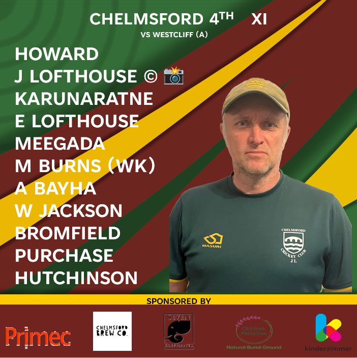 This weeks teams, 6 sides go out Saturday and Sunday is President’s Day!