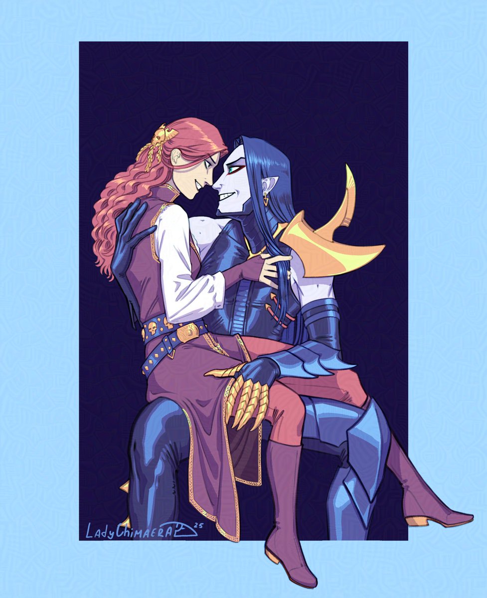 LDAlice1's tweet image. experimental thing, i&apos;m trying to work with colors and make my drawings less detailed

#Roguetrader #marazhai