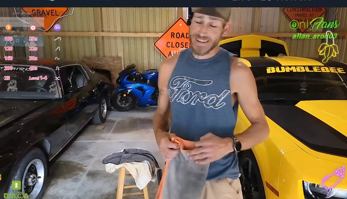 tsguy41's tweet image. As we start our weekend @allan_arod03 broadcasts from the new garage.  Come join the fun chaturbate.com/allan_arod