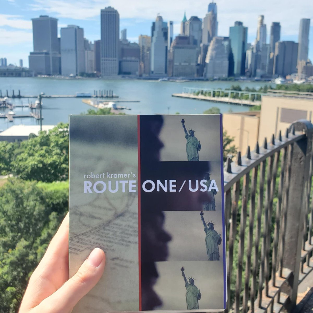 IcarusFilms's tweet image. Secure yours yet? Robert Kramer's ROUTE ONE/USA is now available on Blu-ray, with a stunning limited- edition sleeve @ocndistro @VinegarSyndrome 🗽🔗 vinegarsyndrome.com/collections/ic…