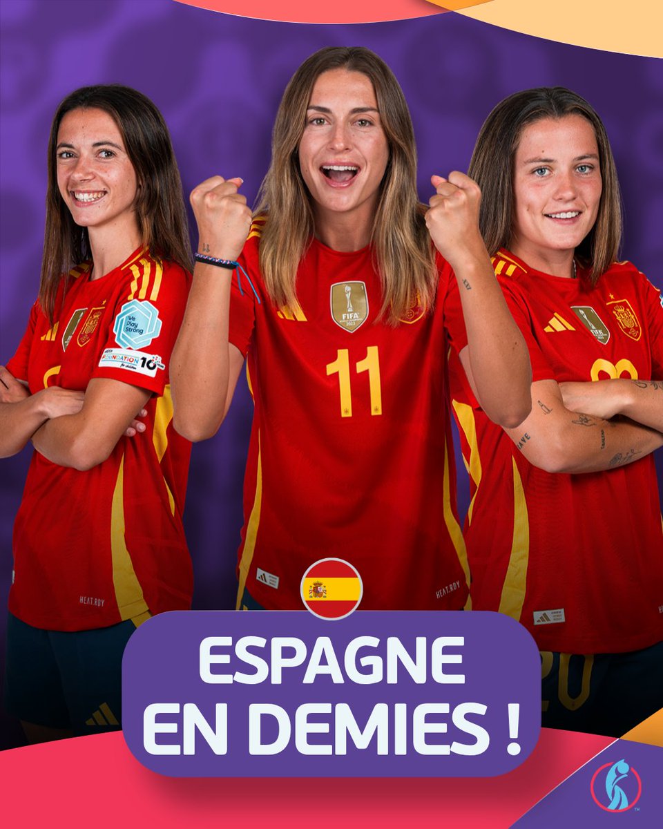 UEFAcom_fr's tweet image. 🇪🇸👏La Roja vient à bout d&apos;une vaillante Nati 🤩
#WEURO2025 #ESPSUI