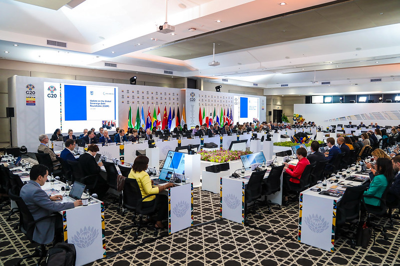 AxelVT_WB's tweet image. Thank you South Africa for hosting the #G20SouthAfrica Finance Ministers & Central Bank Governors meeting. Great discussions & a good outcome in support for strong multilateral cooperation to deliver real results for people & the planet.
Read communiqué: wrld.bg/WXAH50Ws6rh
