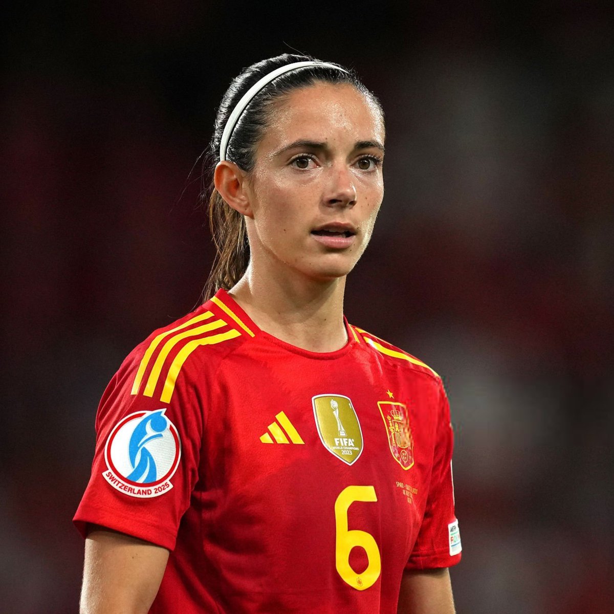 🐐 Aitana Bonmatí is named player of the match. #WEURO2025