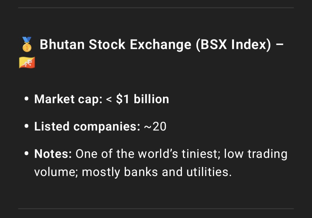f_u_money69's tweet image. Just so you know...
we have already flipped the stock market of Bhutan. #SPX6900