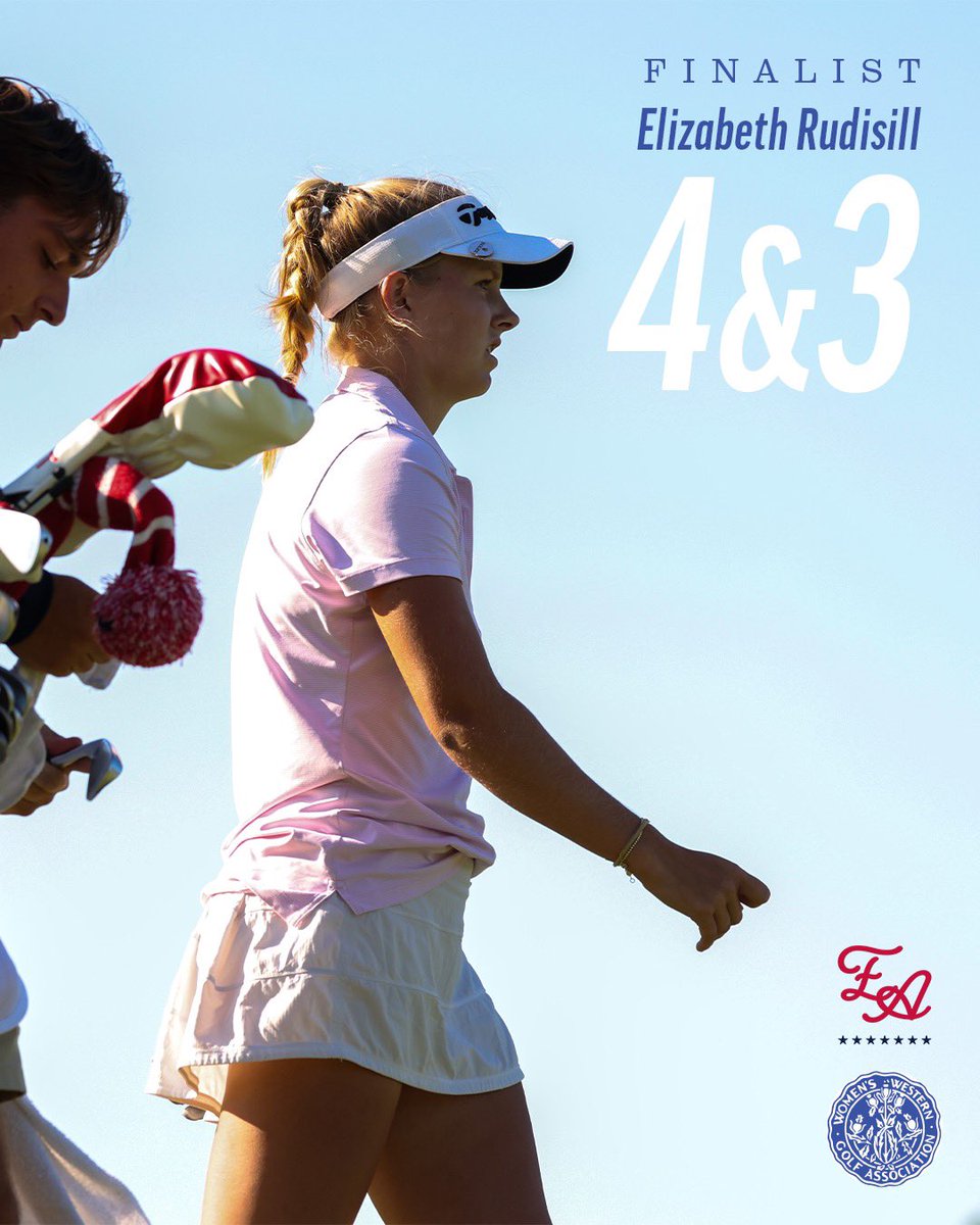 eliteamseries's tweet image. And then there were two…
After today’s semifinal matches, the final match is set at the Women’s Western Amateur.
Today’s results in bio.