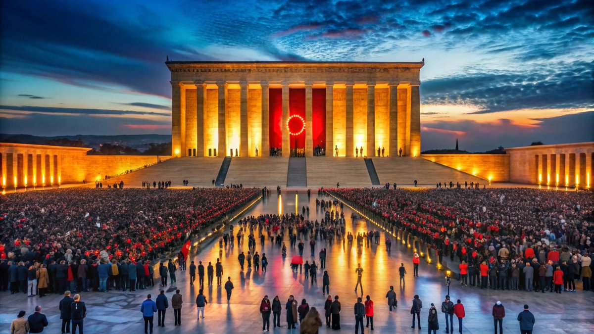 10 Kasım okullar tatilmiş. Hazır okullar tatilken anneler babalar...Güzel ülkemin bütün çocuklarını Ankaramıza Atamızı Anıtkabir e ziyarete bekliyoruz ♥️ 
#sonsuzadekizinde
#10KasımdaAnıtkabirdeyiz