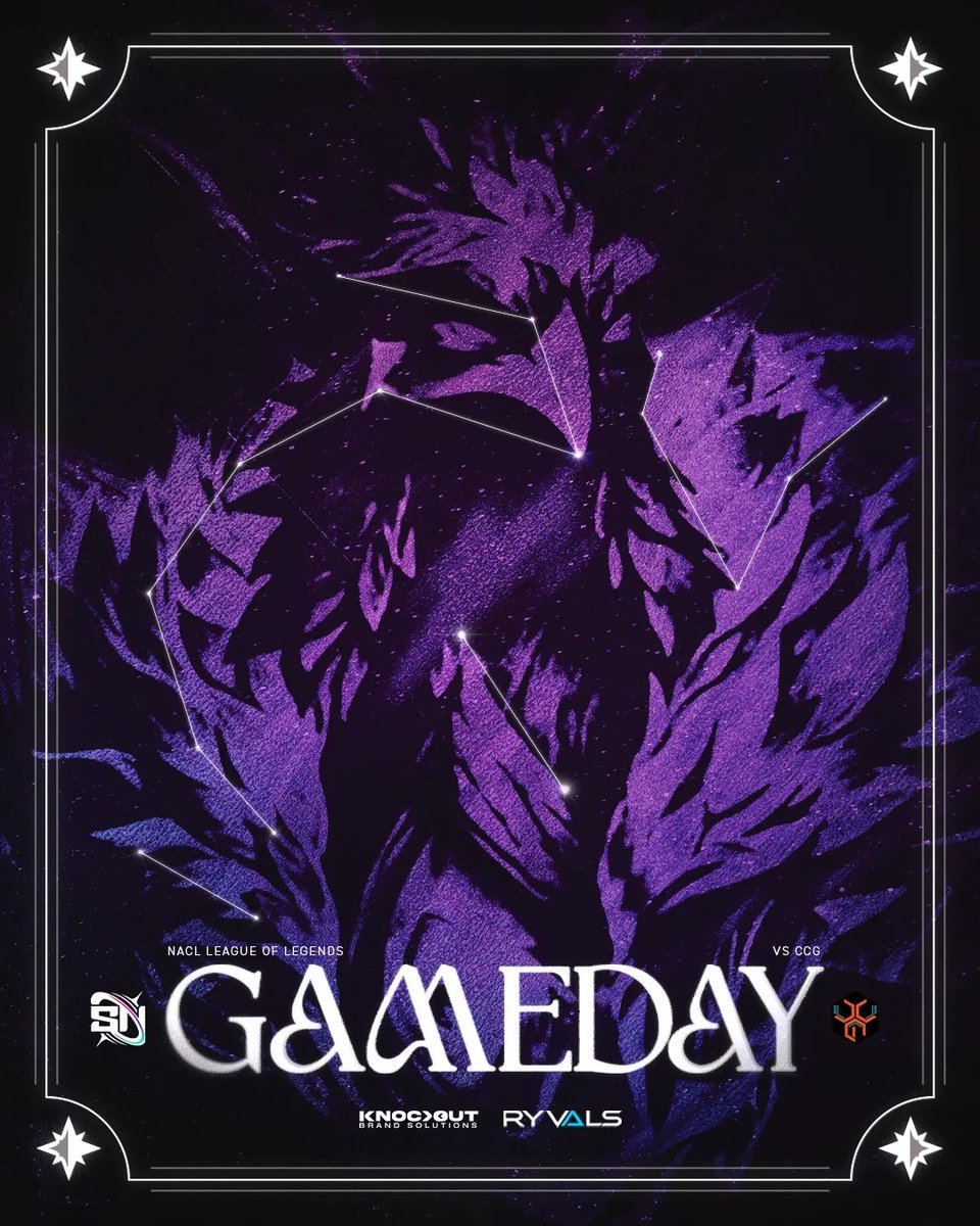 Day 2, momentum’s ours 😎

Let’s see what you’ve got, <a href="/CCGEsport/">CCG Esports</a> 🎯

⏰6:00 PM PDT | 9:00 PM EDT

⬇️Stream link below!

#BurnBright💫| #SNWIN | #NACL