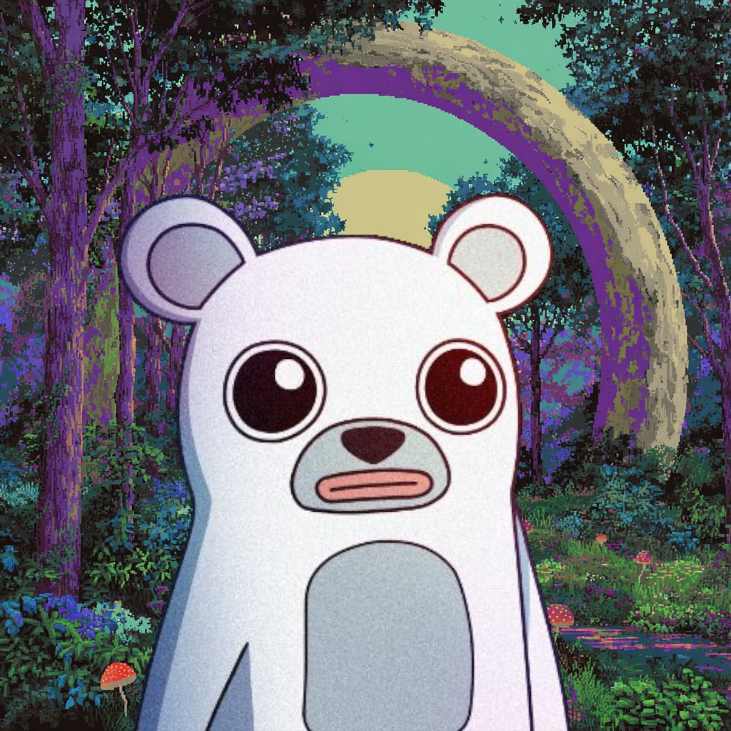 I vibe with the lil weird bear-thing :  $KOBU gonna print