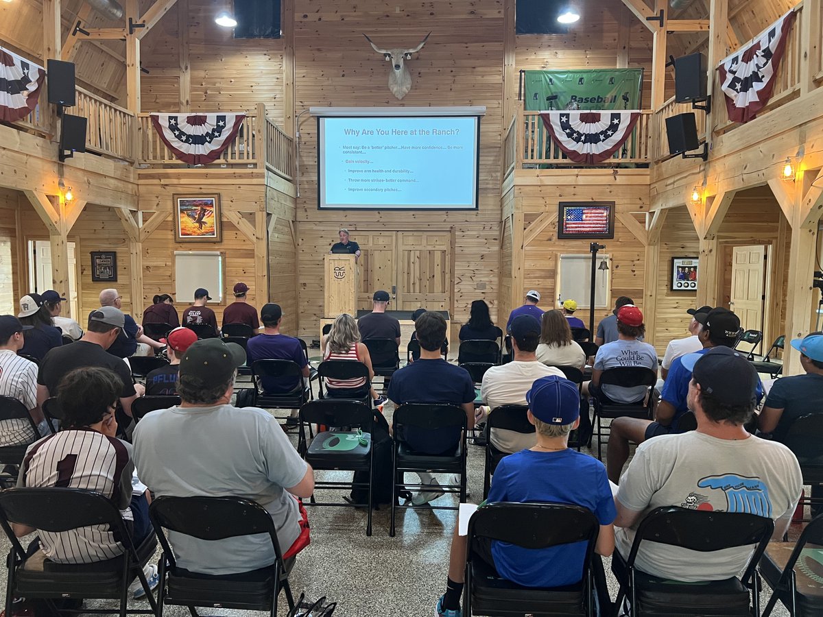We're under way with our second "Elite Pitchers Bootcamp" of July and fifth one of the summer. We're ready for a great weekend here in hot &amp; humid Houston. #TBR #EPBC