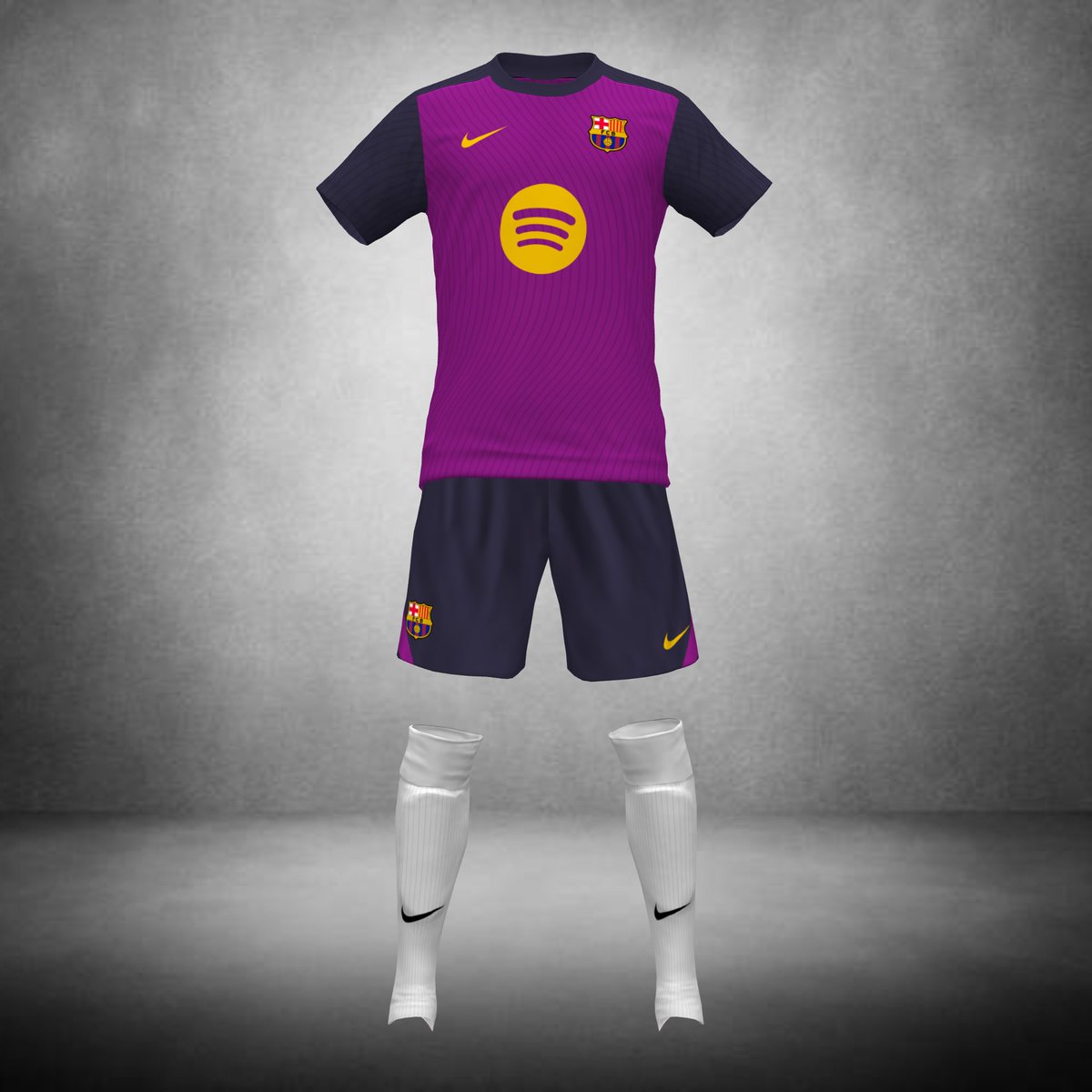 ⚡Sé que no es mucha cosa🥹; He intentado (No sé cómo hacer una camiseta perfecta y demás aún) hacer el 𝗸𝗶𝘁 𝗱𝗲 𝗲𝗻𝘁𝗿𝗲𝗻𝗮𝗺𝗶𝗲𝗻𝘁𝗼 del <a href="/FCBarcelona/">FC Barcelona</a> de esta temporada, ósea la 𝟮𝟬𝟮𝟱/𝟮𝟲💪🏻⚡

#FCBarcelona #PESMASTER