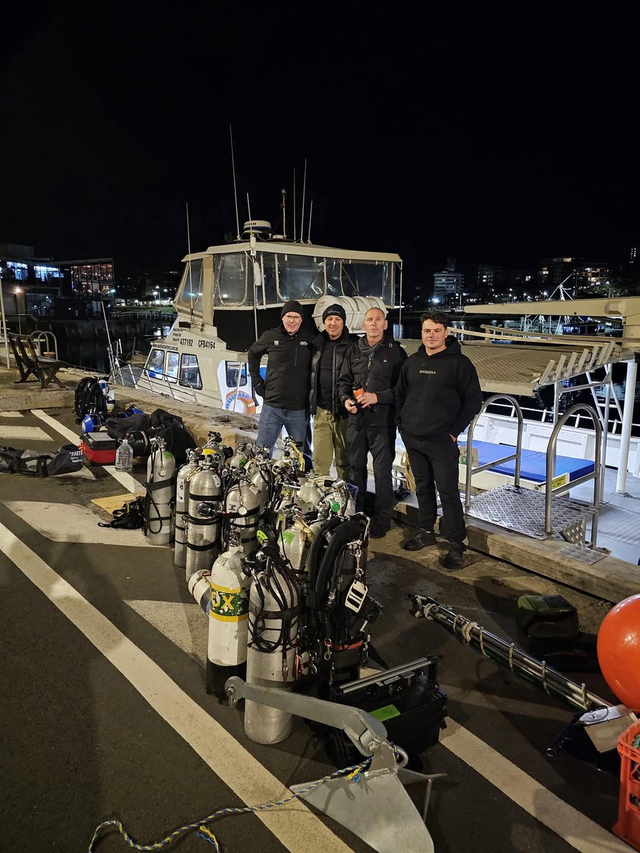 DefenceAust's tweet image. Lieutenant Ruslan Pnevski of the Royal Australian Navy has become the first person to lay eyes on the wreck of SS Nemesis since it sank in 1904. Battling high-pressure nervous syndrome and equipment failure, he led a daring 160 metre dive to one of Australia’s deepest wrecks with…