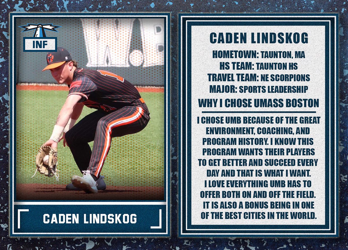 Introducing INF Caden Lindskog from Taunton, MA. He played for the NE Scorpions. Hear what he has to say about coming to UMass Boston. #RollBeacs #FeedTheMeter #FindAWay