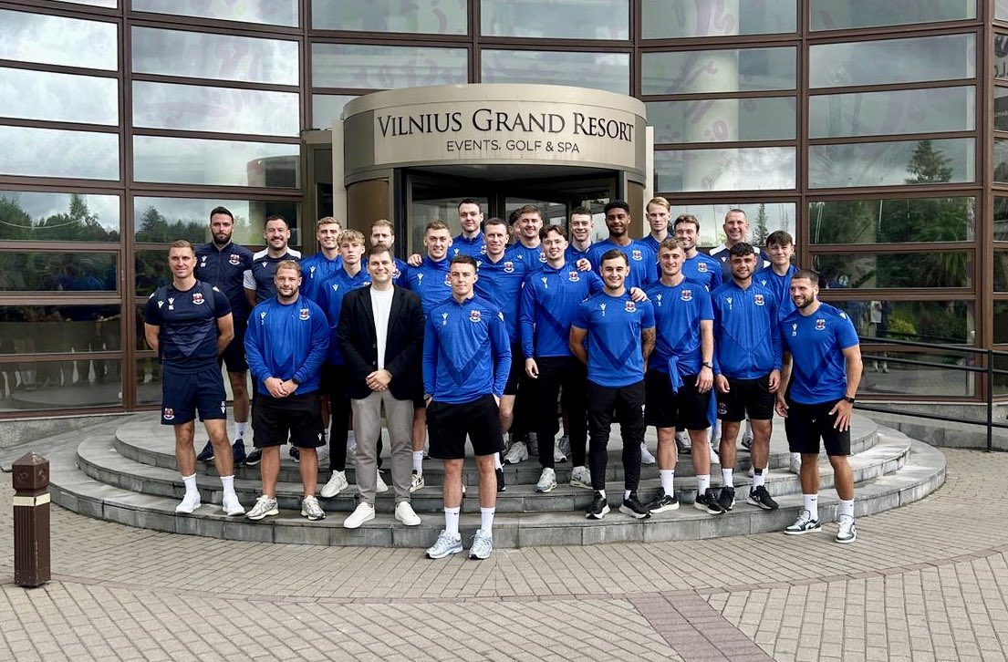 JayPriceGK's tweet photo. Incredible experience this week as I was called up to @PenybontFC_ 1st team squad for the UEFA Conference League qualifiers.  It’s an honour to have been given the opportunity to be a part of such an historic occasion for this club and I’m very grateful to receive this privilege. https://t.co/hf9gPIZIVS