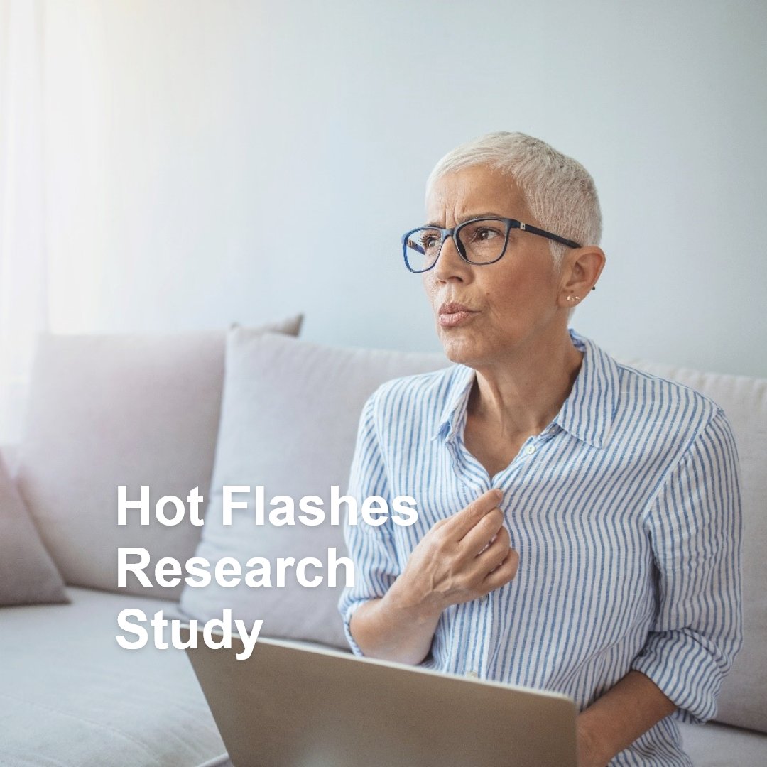 Help researchers at Mayo Clinic learn more about menopausal hot flashes. A new study is looking for females ages 45-60 who are experiencing hot flashes to participate. Learn more here: mayocl.in/4lUxMVn