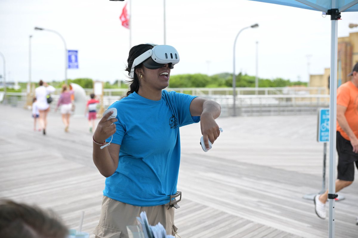 NYstateparks's tweet image. Did you know that rip currents are responsible for 80 percent of beach rescues? On Long Island, beachgoers are learning how to "break the grip of the rip" with water safety education and VR headsets. Get a look at this innovative program on our blog. loom.ly/JsRhT1Y