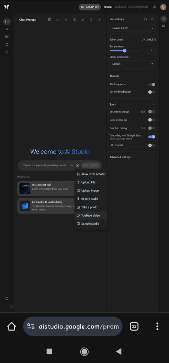 hellowondas's tweet image. #ALX_AiSK
Week 3. i did something awesome with gemini.google.com, I got a summary of what a YouTube video was about without even watching it @alx_africa