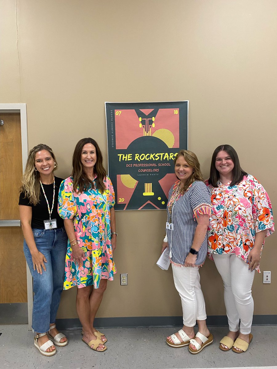 We’re ready for the new school year! #TeamDCS #rockstars2025 <a href="/DCSMentalHealth/">DCS Mental Health Department</a>