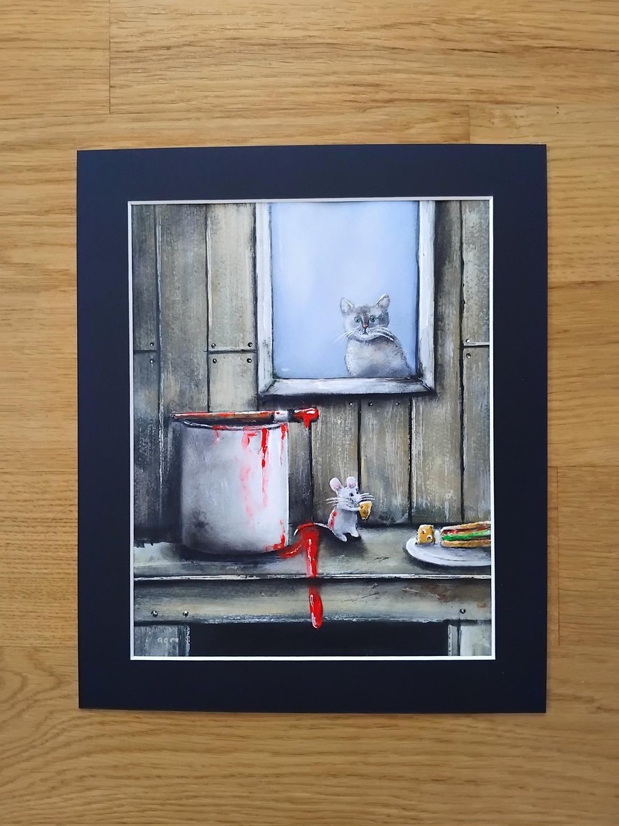 acmart21.etsy.com/listing/430760…

Available by clicking link above or visit my etsy shop: acmart21.etsy.com

#Painting #cat #mouse #art #artist #illustrator #buyart #artforsale #artbytrtist #etsy #etsyseller
