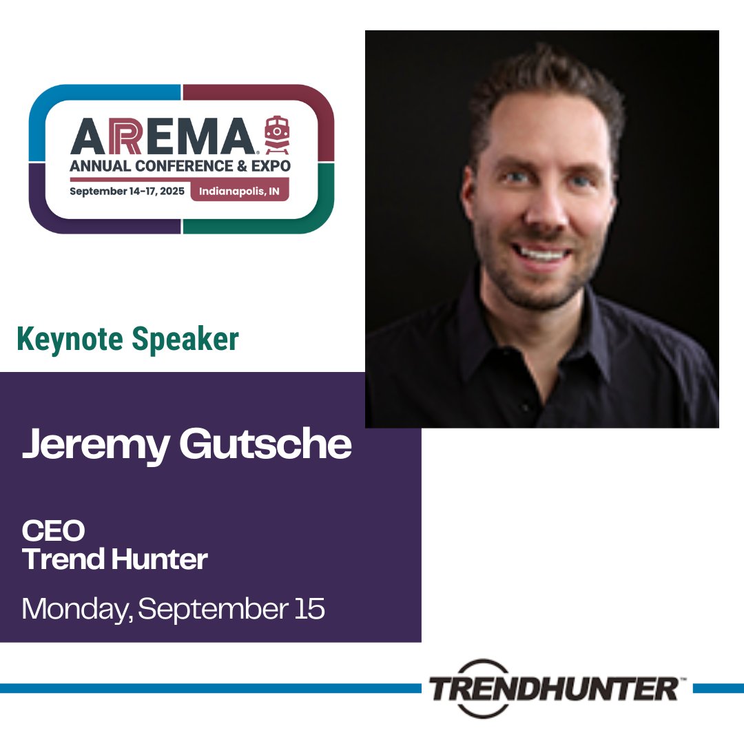 AREMA (@aremarail) on Twitter photo π Donβt miss <a href="/jeremygutsche/">Jeremy Gutsche</a> at #AREMA2025 β sharing insights on innovation, trend forecasting & leading through change.
zurl.co/3HYn6
#RailIndustry #Leadership #Innovation #FutureOfRail #TrendHunter π Donβt miss <a href="/jeremygutsche/">Jeremy Gutsche</a> at #AREMA2025 β sharing insights on innovation, trend forecasting & leading through change.
zurl.co/3HYn6
#RailIndustry #Leadership #Innovation #FutureOfRail #TrendHunter