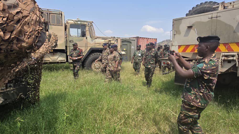 SADC_News's tweet image. The TPDF Chief of Operations & Training, Maj. Gen. Ibrahim Mhona, visited the #SAMIDRC Transit Camp in Chato on 17 July 2025. The visit reaffirmed Tanzania’s vital support in the Mission’s withdrawal phase & showcased strong regional solidarity. #SADC #PeaceAndSecurity
