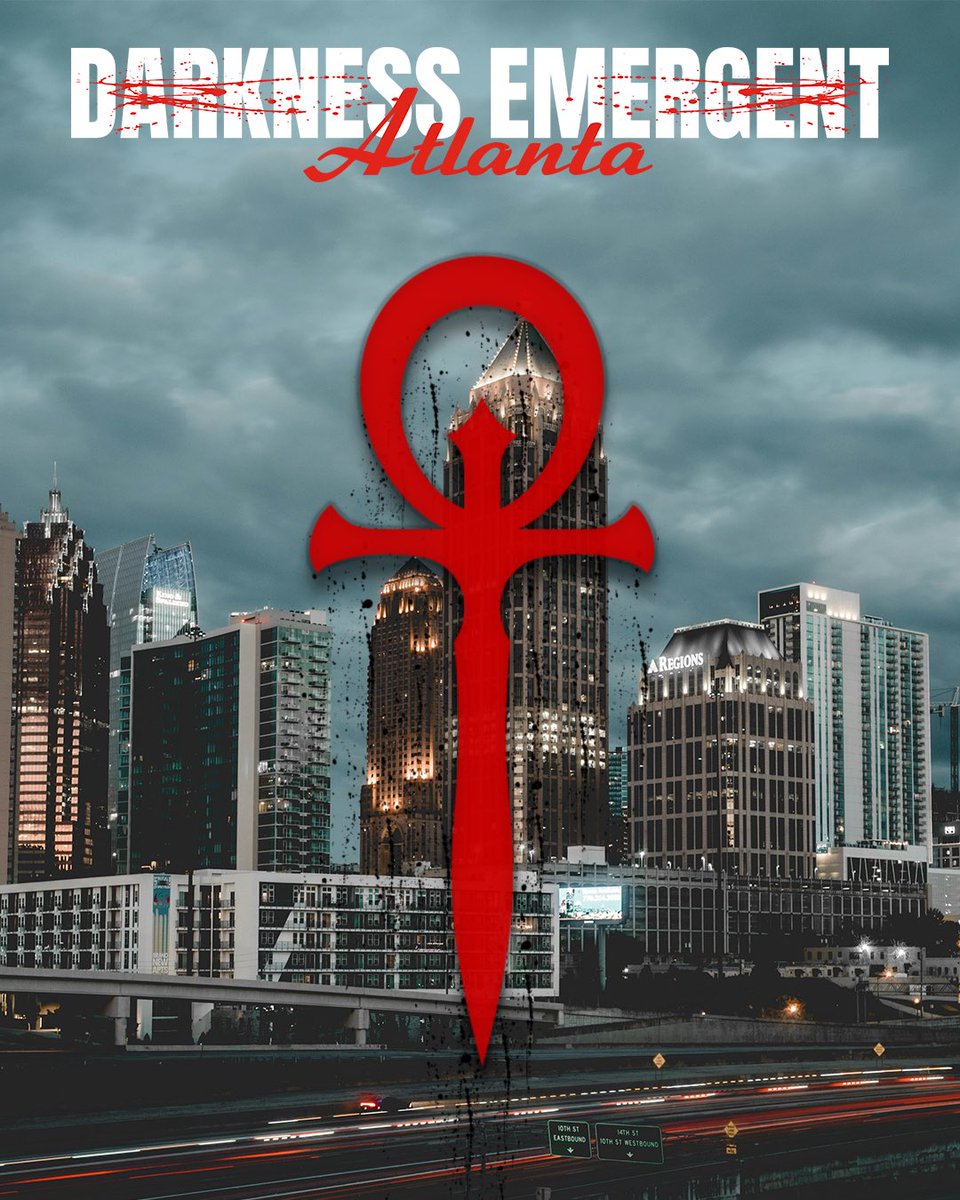 Darkness falls on Atlanta Nov 6–9. For the first time, Darkness Emergent hits the East Coast! Join us. The night is calling!

darknessemergent.com

#darknessemergent #vamily #vampirethemasquerade #bynightstudios #larp #worldofdarkness