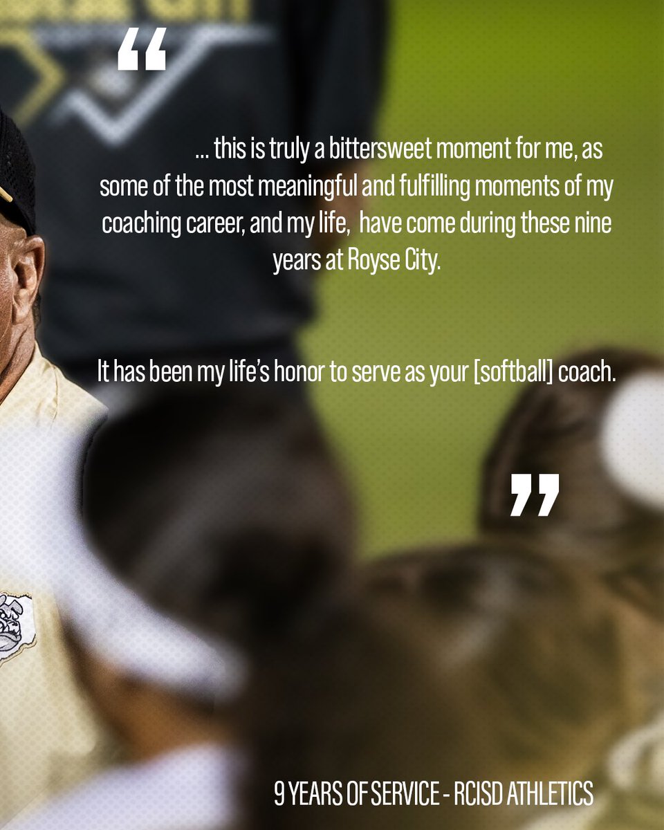 RCISDAthletics's tweet image. After 9 dedicated years to RCISD Athletics, Coach Kuyrkendall is stepping down from his role as head softball coach. Coach Kuyrkendall has been instrumental in the growth and much success of the program since arriving in Royse City!
Release: rcisd.org/o/rcisd/page/rโฆ
#oneRC