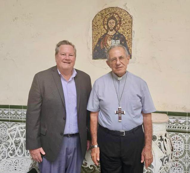 USEmbCuba's tweet image. Nuestro Jefe de Mision Mike Hammer se reunió con el Cardenal Juan de la Caridad García Rodríguez. Hablaron de la crisis enfrentando al pueblo Cubano y los desafíos que enfrenta la iglesia para ayudar a los más vulnerables. Hammer expréso su preocupación por las condiciones de…