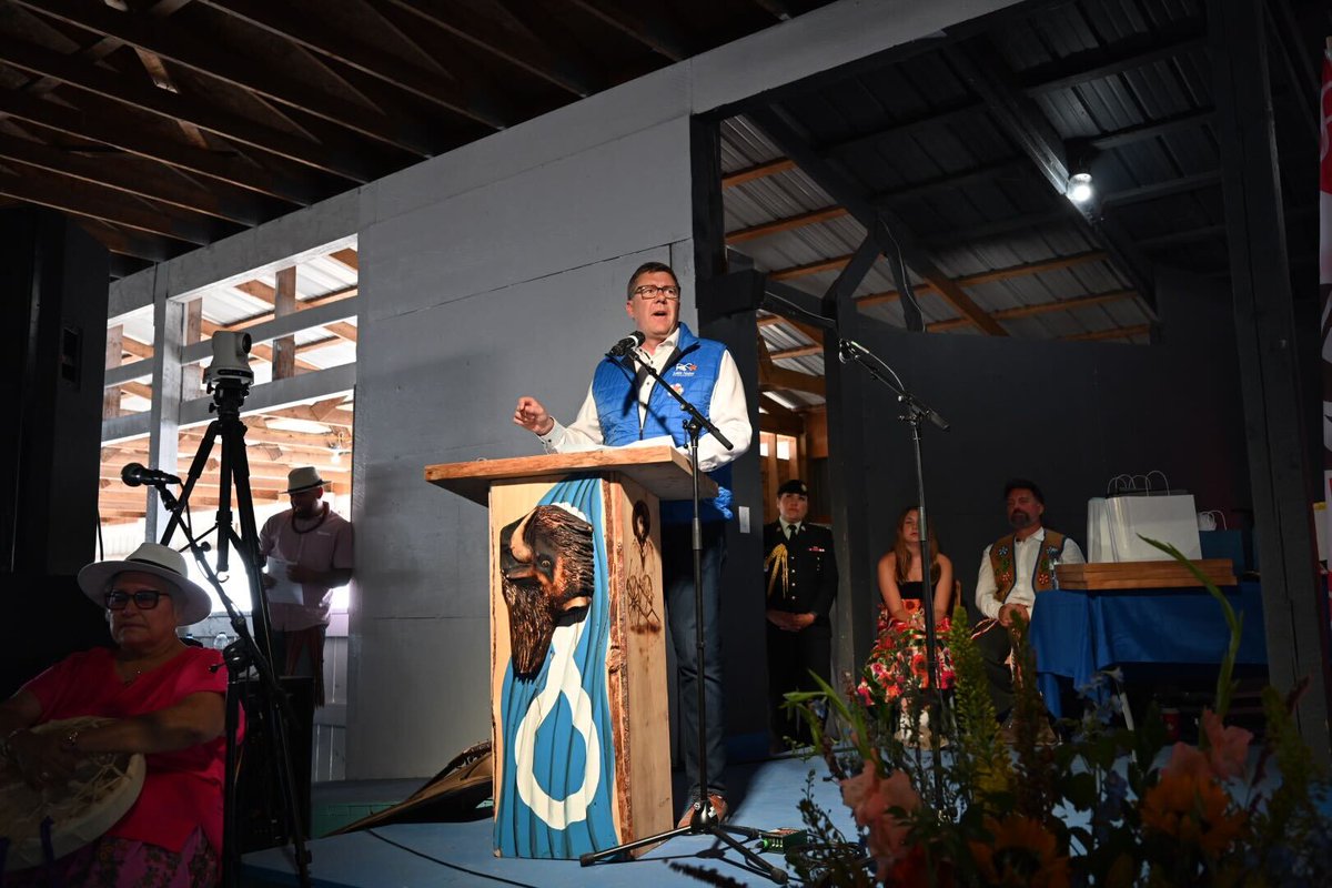 PremierScottMoe's tweet image. Honoured to join Métis Nation–Saskatchewan at Back to Batoche Days — a powerful celebration of Métis culture, history, and community.
I was pleased to be joined by several of my colleagues as we celebrated this important gathering.
Our government is proud to continue working in…
