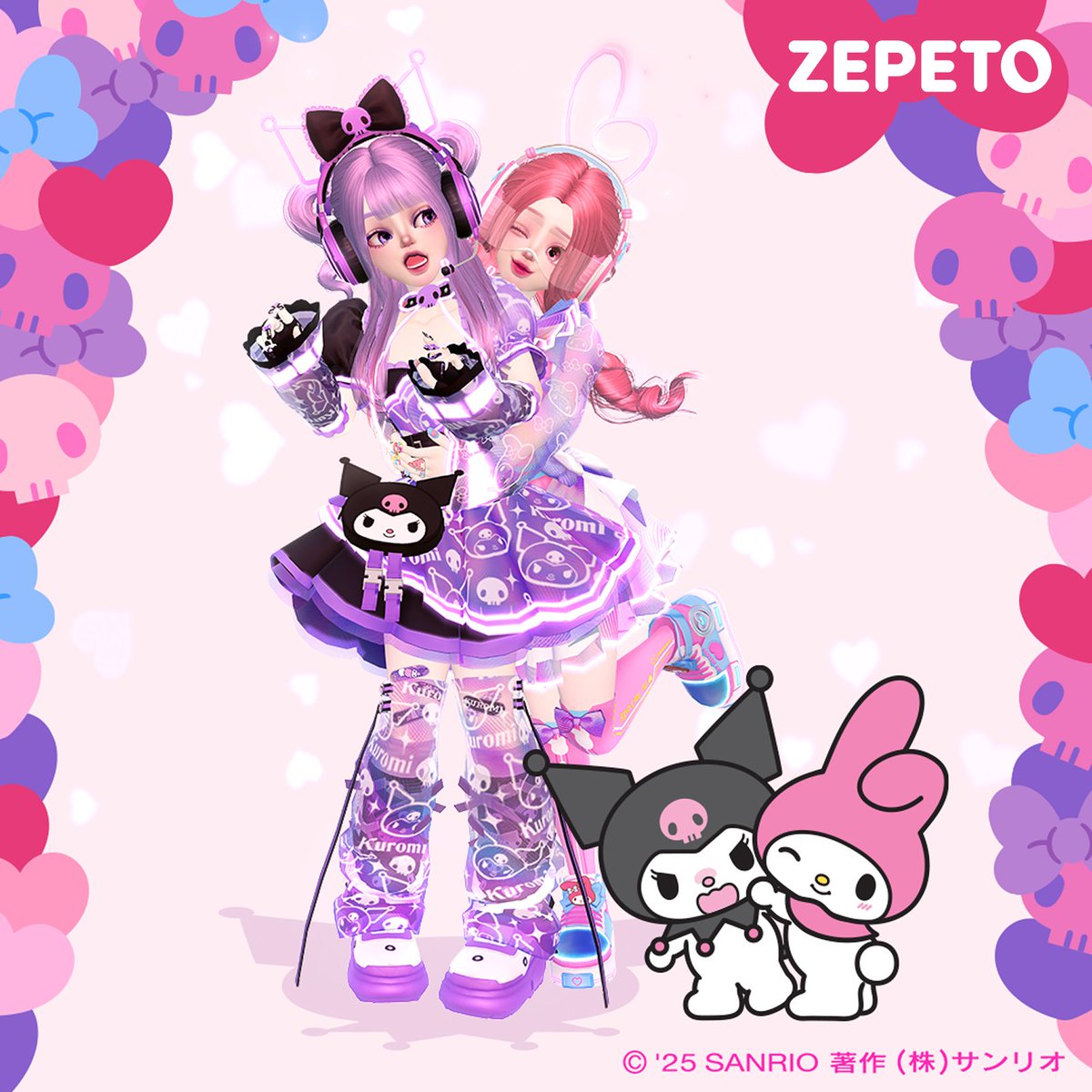 kuromi_project's tweet image. ここでも #メロクロな関係 になれちゃうよ!
lnky.jp/uU2FWBj
@Melody_Mariland
#mymelodykuromigameplaza